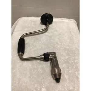 Vintage FULLER Ratcheting Bit Brace Hand Drill Woodworking Carpentry Tool